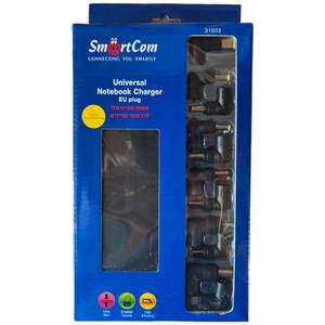 מטען אוניברסלי למחשבים ניידים SmartCom 90W