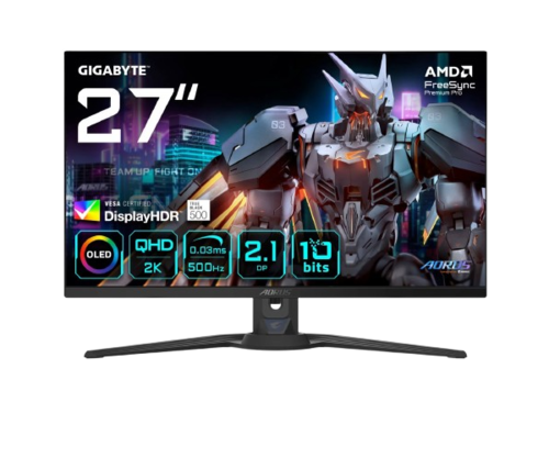 מסך | GIGABYTE AORUS FO27Q5P 27 | 2K | QD-OLED | 0.03ms | 500Hz | HDR | USB KVM
