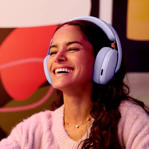 אוזניות אלחוטיות דגם | G325 בצבע סגול לילך מבית LOGITECH