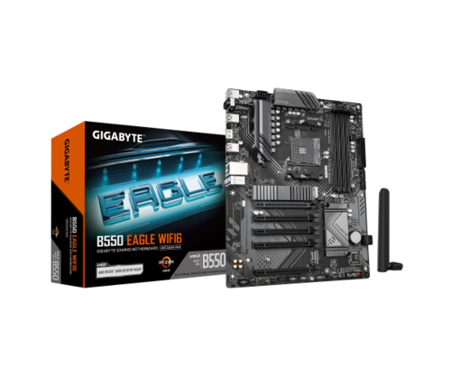 לוח | Gigabyte B550 EAGLE WIFI6 | ATX | AM4 | DDR4 | BT | HDMI