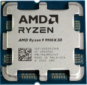 CPU AMD Ryzen 9 9900X3D | Tray | AM5 12 Cores 24 Threads up to | 5.5Ghz