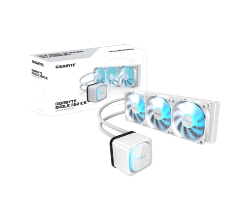 קירור נוזלי למעבד | GIGABYTE EAGLE 360 ICE ARGB