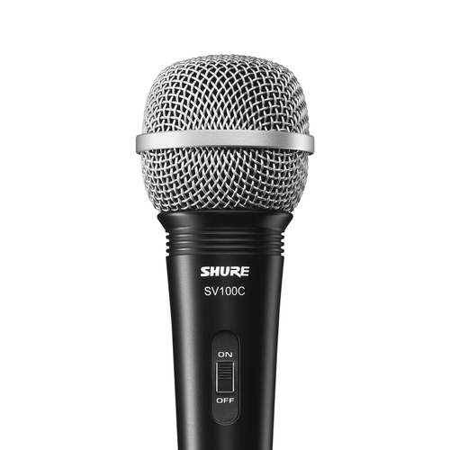 מיקרופון דינמי קרדיואידי דגם | SV100 מבית SHURE