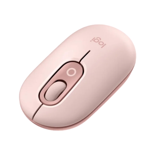 עכבר אלחוטי בצבע ורוד | LOGITECH POP EMOJI