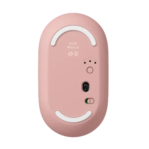 עכבר אלחוטי בצבע ורוד | LOGITECH POP EMOJI