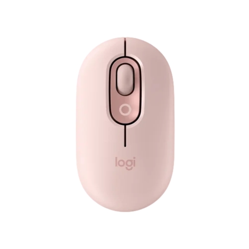 עכבר אלחוטי בצבע ורוד | LOGITECH POP EMOJI