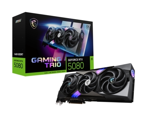 כרטיס מסך | MSI RTX 5080 16G GAMING TRIO OC