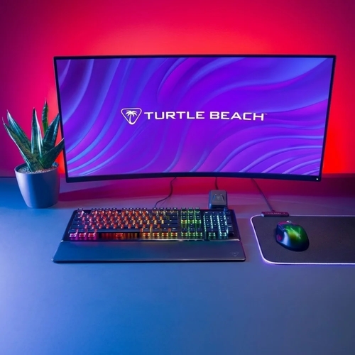 מקלדת גיימינג מכנית | Vulcan II בצבע שחור מבית Turtle Beach