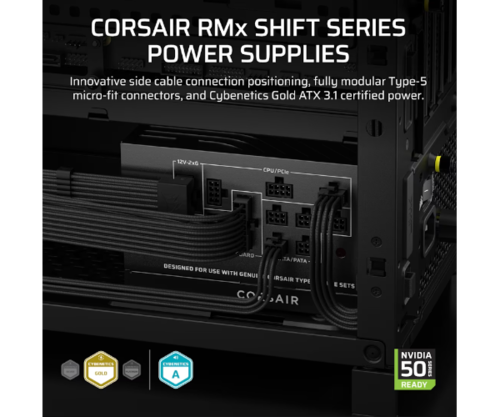 ספק | Corsair RM1000x SHIFT 80plus Gold Fully Modular | ATX ATX3.1
