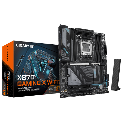 לוח אם | Gigabyte X870 GAMING X WIFI7 | ATX | DDR5 | 2.5GB Lan WIFI7