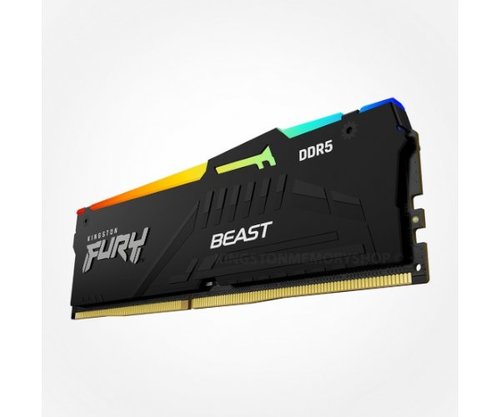 ז. לנייח | Kingston Fury Beast RGB | 16GB | DDR5 | 5600MHZ C36 AMD EXPO