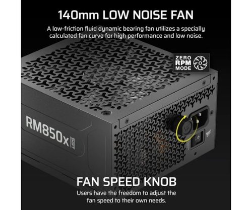 ספק כוח | Corsair RM850x SHIFT 80plus Gold Fully Modular | ATX ATX3.1