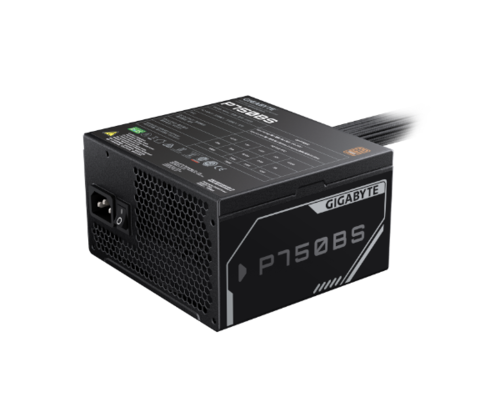 ספק כוח | Gigabyte P750BS | 750W 80 Plus Bronze | 12cm silent fan