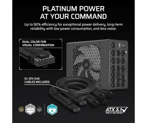 ספק | Corasir HX1200i ATX3.1 Full modular 80Plus Platinum