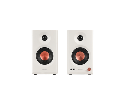 רמקולים | Edifier MR3 White 2.0 Studio Speakers | 36W RMS | BT 5.4