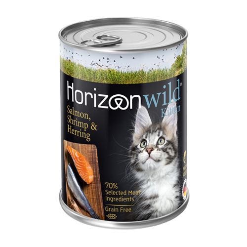 Horizon Wild Kitten Salmon,Shrimp & Herring 400g