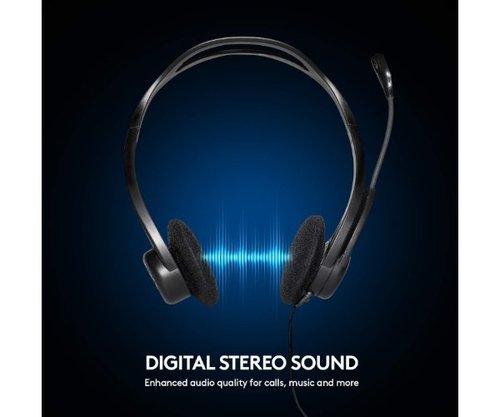 אוזניות ומיקרופון | Logitech 960 | USB HEADSET