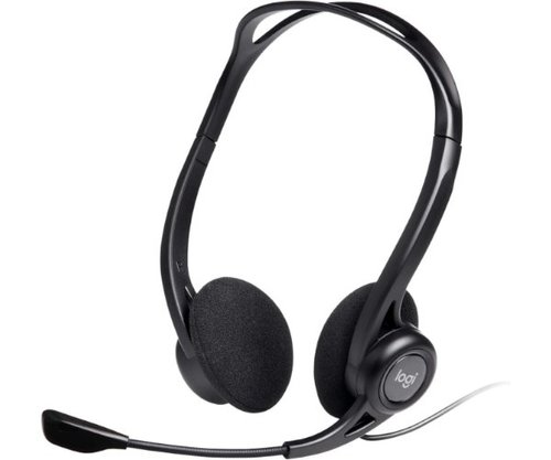 אוזניות ומיקרופון | Logitech 960 | USB HEADSET