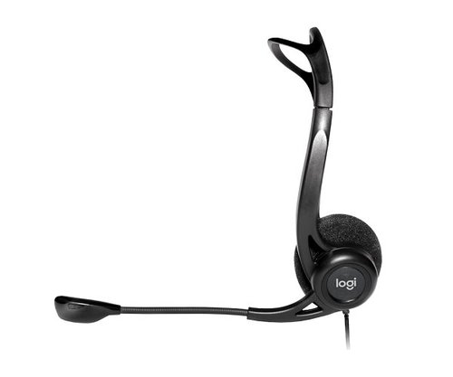 אוזניות ומיקרופון | Logitech 960 | USB HEADSET
