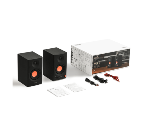 רמקולים | Edifier MR3 Black 2.0 Studio Speakers | 36W RMS | BT 5.4
