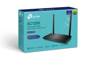 נתב | TP-LINK Archer VR400 V3 AC1200 | WiFi VDSL ADSL Modem Router