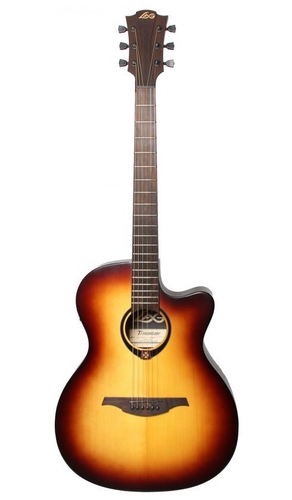 Lag T70ACE-BRB Auditorium Cutaway Electro-Acoustic Guitar