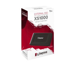דיסק חיצוני | Kingston XS1000 | 1TB | USB 3.2 Gen 2 up to 1050 MB s