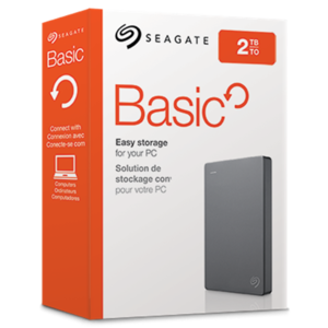 דיסק חיצוני | SEAGATE Basic Portable Drive | 2TB 2.5 | usb 3.0