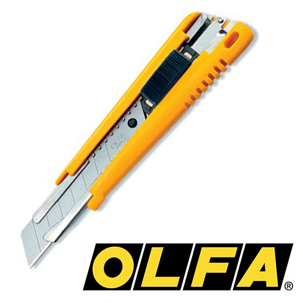 Olfa סכין יפני רחב איכותי מבית אולפא
