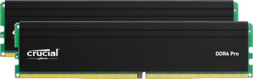 זכרון לנייח | Kit 2X16GB | 3200Mhz C22 Crucial Pro | DDR4 | 32GB