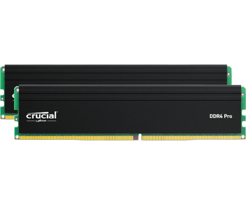 זכרון לנייח | Kit 2X16GB | 3200Mhz C22 Crucial Pro | DDR4 | 32GB