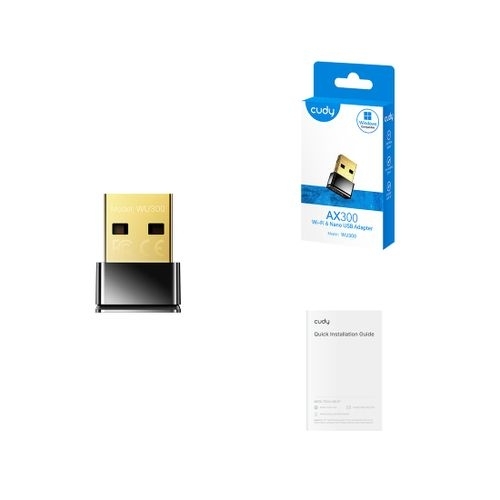 CUDY AX300 | Wi-Fi 6 Nano | USB Adapter