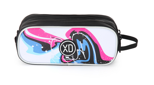 תיק + קלמר XD Active גרפיטי לבן