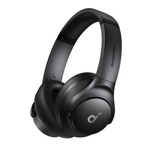 אוזניות קשת soundcore Q20i On-Ear בצבע שחור