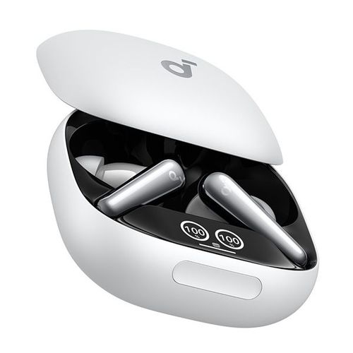אוזניות soundcore Liberty 4 Pro TWS בצבע כסוף
