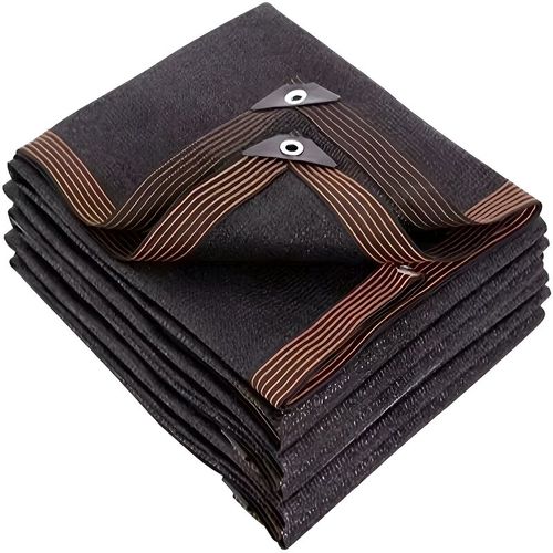 רשת צל שחורה 3x3 מ' לגינה ולמרפסת - 90% הצללה