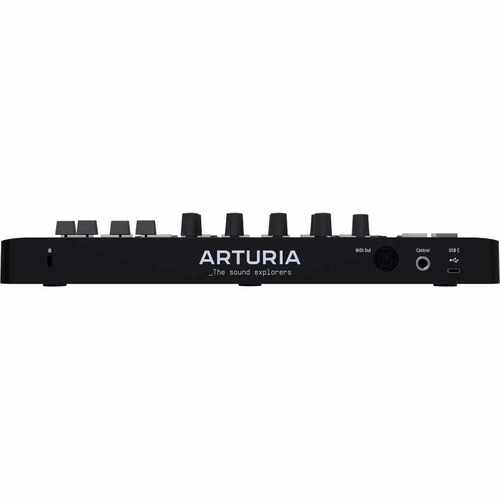 מקלדת שליטה Arturia MiniLab 3 Black – מקלדת MIDI קומפקטית עם 25 קלידים