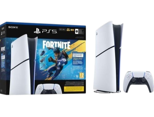 קונסולת משחק Sony PlayStation 5 Slim 825GB Digital Edition Fortnite Bundle סוני יבואן רשמי ישפאר