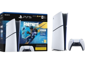 קונסולת משחק Sony PlayStation 5 Slim 825GB Digital Edition Fortnite Bundle סוני יבואן רשמי ישפאר