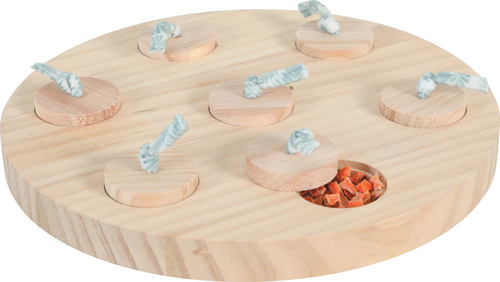 זולוקס מגש חטיפים מעץ NLIFE לארנבים NLIFE WOOD TREAT TRAY RAB
