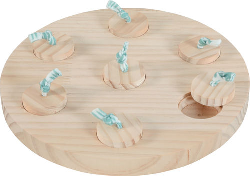 זולוקס מגש חטיפים מעץ NLIFE לארנבים NLIFE WOOD TREAT TRAY RAB