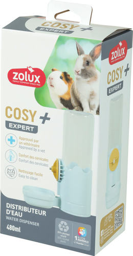 מתקן מים COSY בצבע כחול/ירוק בנפח 480 מ