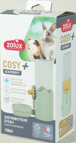 מתקן מים COSY בצבע כחול/ירוק בנפח 750מ