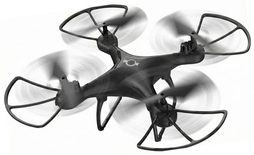 רחפן פעלולים Cloud Rider שישה ערוצים תדר אלחוטי חסין הפרעות מערכת שמירת גובה ותאורת לד מובנית (שחור או לבן)