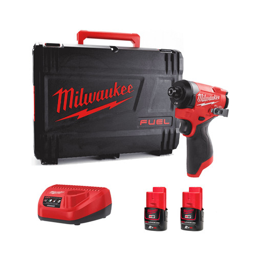 מברגת אימפקט MILWAUKEE M12 FID2 FUEL | עוצמה קומפקטית | אטלס טולס