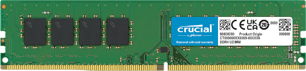 זכרון לנייח Crucial Basic Memory 8GB DDR4 3200Mhz C22