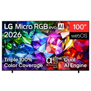 טלוויזיה חכמה 100" LG 4K Micro RGB