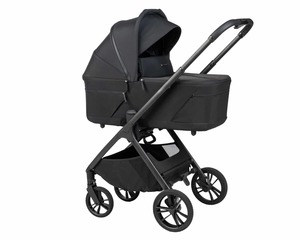 עגלת תינוק משולבת אליקס מתקפלת- ALIX Sportline (סדרת פרימיום 2026) צבע שחור