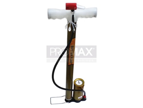 משאבת רגל עומדת עם שעון מאלומיניום PROMAX