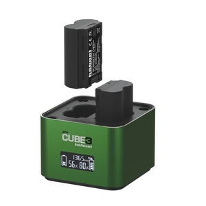 מטען מקצועי למצלמות Fujifilm דגם Hahnel ProCube3